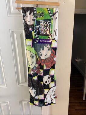 Beetlejuice Halloween Silk Touch Throw Blanket